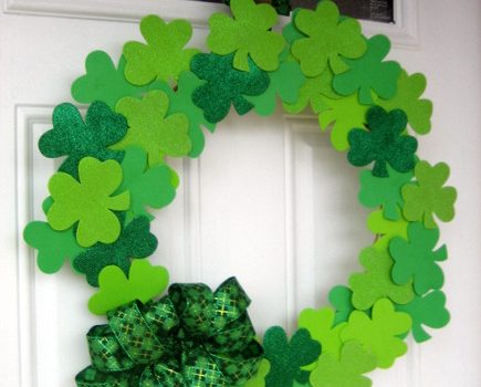 DIY St. Patrick's Day Wreaths