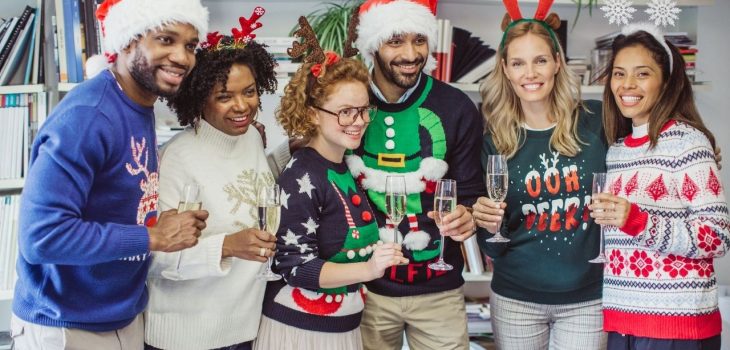 Ugly Christmas Sweaters for couples to show off their love
