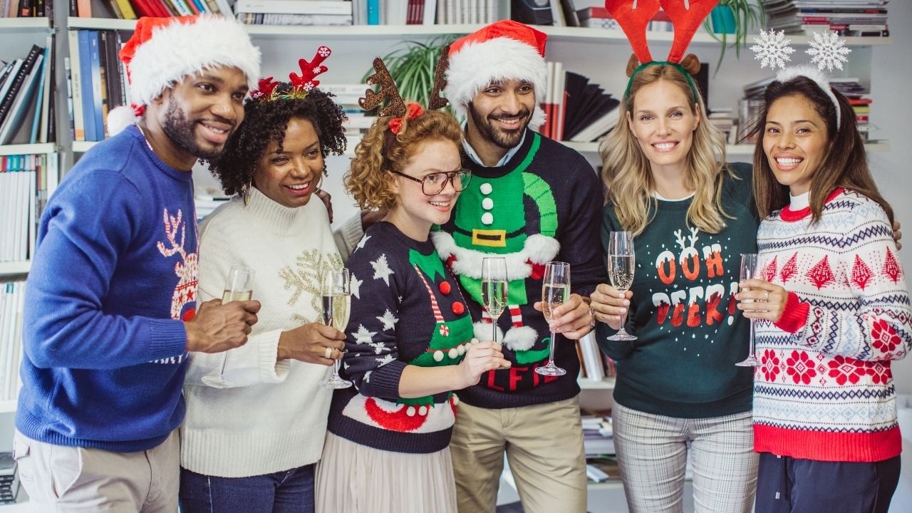 Ugly Christmas Sweaters for couples 