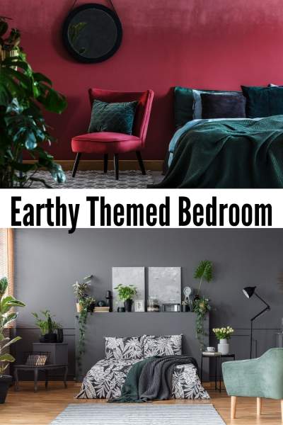Earthy Themed Bedroom Decor